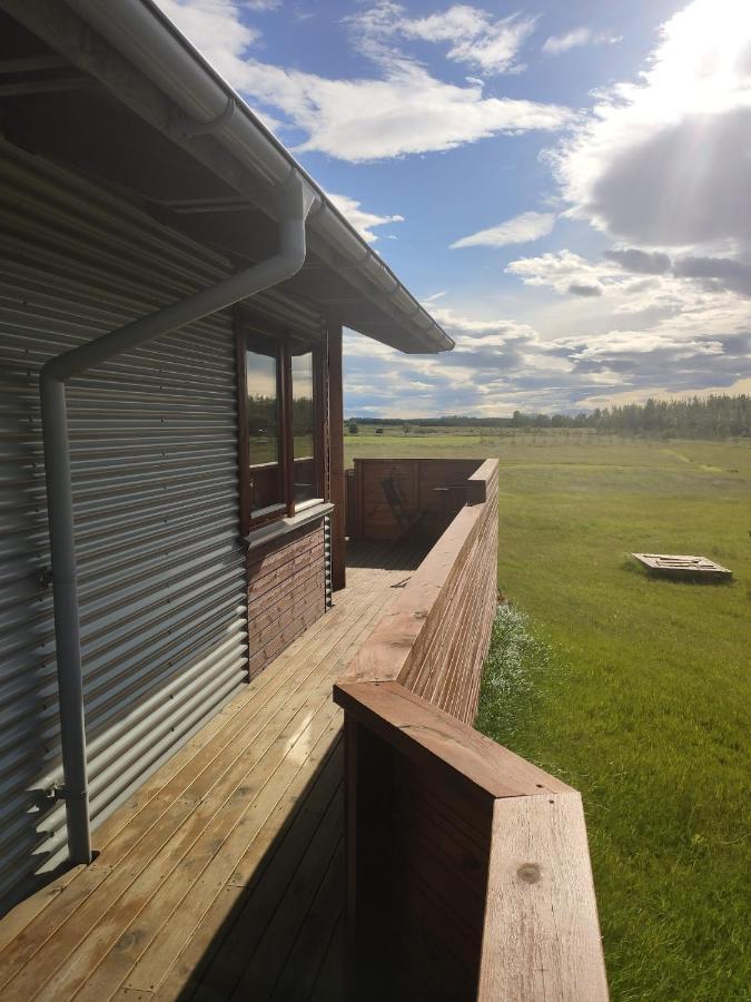 Cat Lovers Only! Bright And Peaceful Cabin With Views & Hot Tub Selfoss Dış mekan fotoğraf